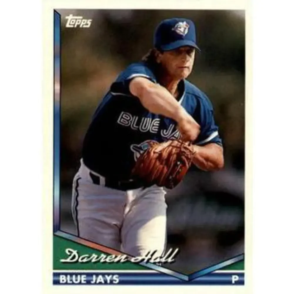 1994 Topps Traded Darren Hall RC 26T Toronto Blue Jays